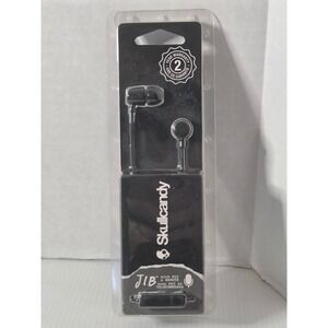 Skullcandy Jib Wired Earbuds with Microphone and Remote Black S2DUYK-343 NEW